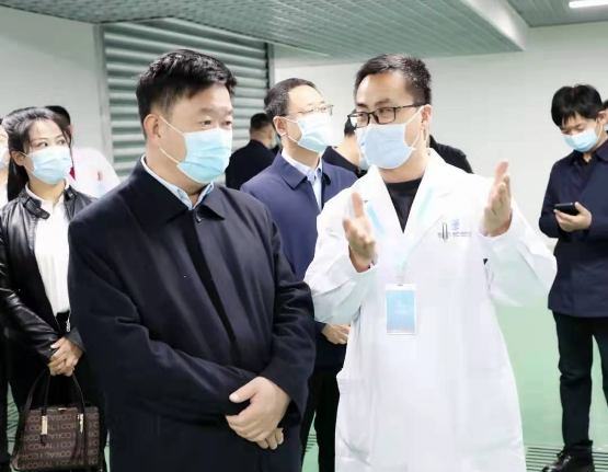 市、区两级政协调研组一行莅临亿康投资集团及旗下各医疗机构 调研指导工作