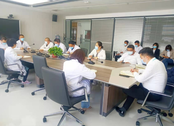 鄂尔多斯健康体检中心等医疗机构召开疫情防控会议