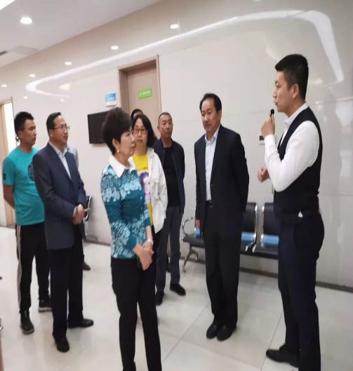 鄂尔多斯市残疾人联合会山丹理事长一行莅临考察指导工作